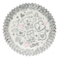 Preview: Cupcake Backförmchen - Love Doodle